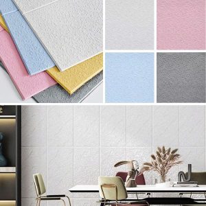 Voděodolné samolepicí 3d tapety (5 kusů) | FORMWALL