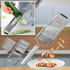 Multifunkční kráječ na zeleninu | SLICEIEST (4 čepele ZDARMA)