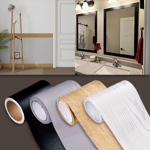 Samolepicí lišta na zeď se vzorem dřeva (5 m) | DECORIM