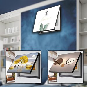 Dekorativní malba na kryt elektrické krabice (30x40cm) | DECOFRAME