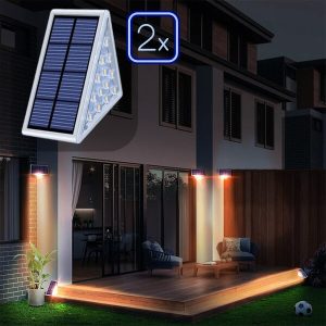 Vodotěsná solární lampa (2ks) | LUMOSTEP
