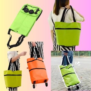 Skládací nákupní taška s kolečky | FOLDNCARRY