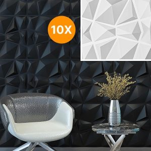 3D samolepky na zeď (10 ks) | TRIWALL