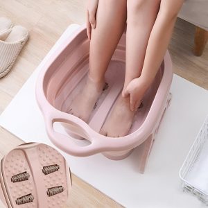 Přenosný skládací masážní přístroj na nohy | PEDITUB