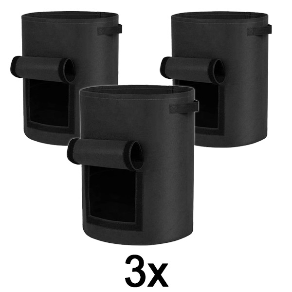 3x Pytle na pěstování zeleniny | FLORAFOLD